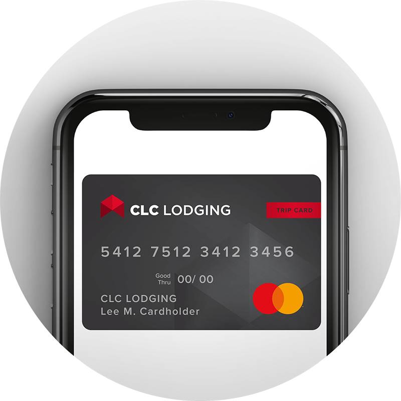 CLC Lodging Trip Card