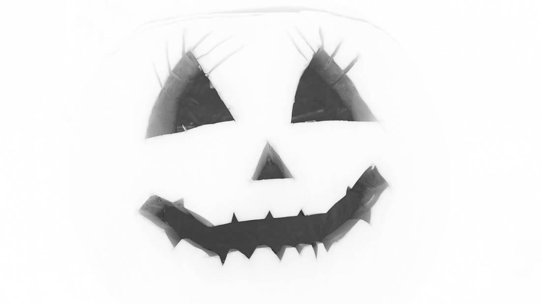 White jack o lantern